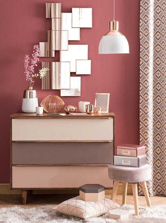 The Pinterest Trawl How To Do Rose Gold In The Bedroom Grazia